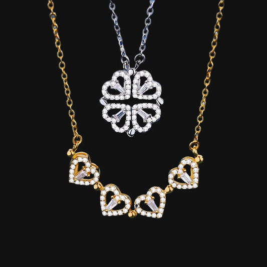 ICE CLOVER NECKLACE