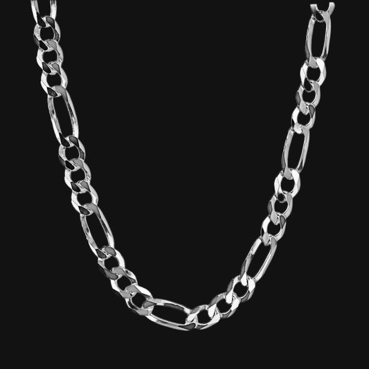SILVER FIGARO CHAIN