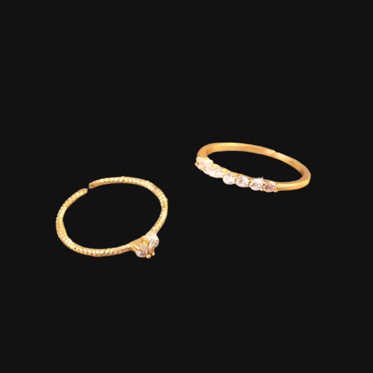 TWIST RING SET